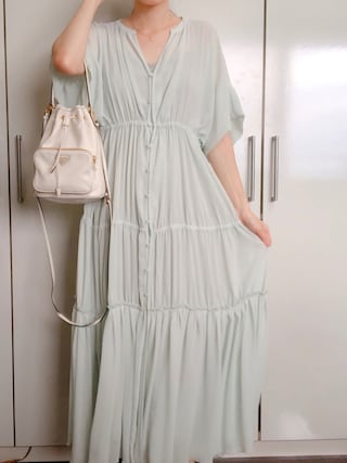 美品 アメリヴィンテージ SHEER TIERED DRESS S 夏ワンピース 楽天市場】AMERI / アメリ | SHEER TIERED DRESS シアー