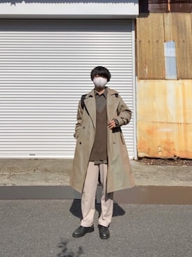 「NANO universe（ナノユニバース）のアイテム（その他アウター）」を使った、Hoaさん（メンズ・171cm）の冬コーディネート