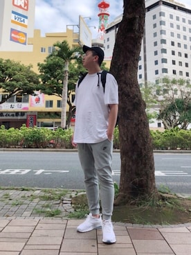 「SLAB（スラブ）のアイテム」を使った、リアムさん（メンズ・181cm）の春コーディネート