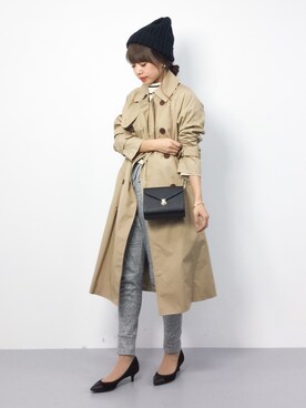 erikoさん（レディース・152cm）の冬コーディネート