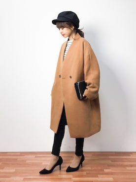 erikoさん（レディース・152cm）の冬コーディネート