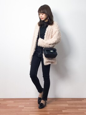 erikoさん（レディース・152cm）の冬コーディネート