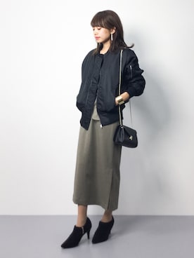 erikoさん（レディース・152cm）の冬コーディネート