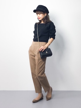 erikoさん（レディース・152cm）の冬コーディネート