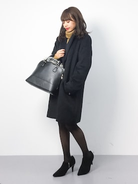 erikoさん（レディース・152cm）の冬コーディネート