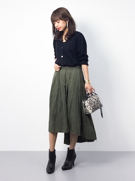 erikoさん（レディース・152cm）の冬コーディネート