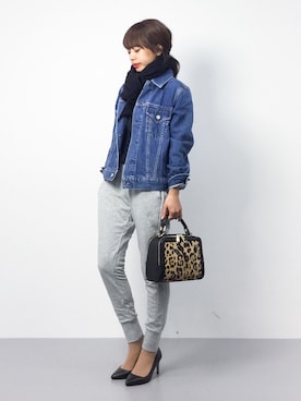 erikoさん（レディース・152cm）の冬コーディネート