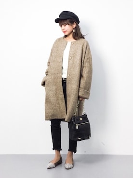erikoさん(レディース・152cm)の冬コーディネート