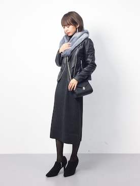 erikoさん（レディース・152cm）の冬コーディネート