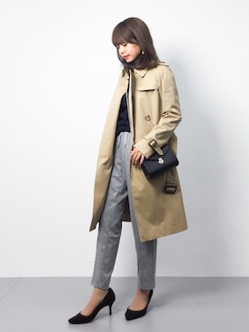 erikoさん（レディース・152cm）の冬コーディネート