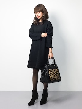 erikoさん（レディース・152cm）の冬コーディネート