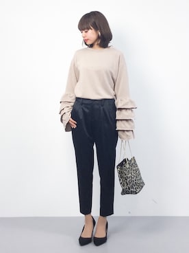 erikoさん（レディース・152cm）の冬コーディネート