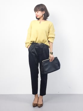 erikoさん（レディース・152cm）の冬コーディネート