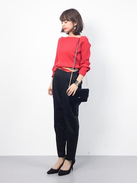 erikoさん（レディース・152cm）の冬コーディネート