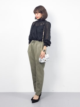 erikoさん（レディース・152cm）の冬コーディネート