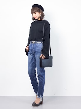 erikoさん（レディース・152cm）の冬コーディネート