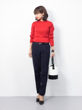 erikoさん（レディース・152cm）の冬コーディネート