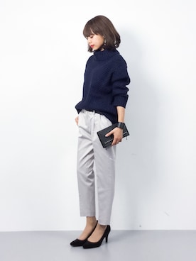 erikoさん（レディース・152cm）の冬コーディネート