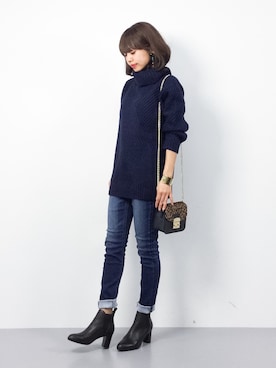 erikoさん(レディース・152cm)の冬コーディネート