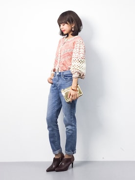 erikoさん（レディース・152cm）の冬コーディネート