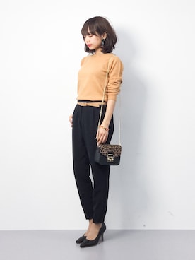 erikoさん（レディース・152cm）の冬コーディネート