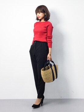 erikoさん（レディース・152cm）の冬コーディネート