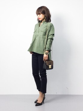 erikoさん（レディース・152cm）の冬コーディネート