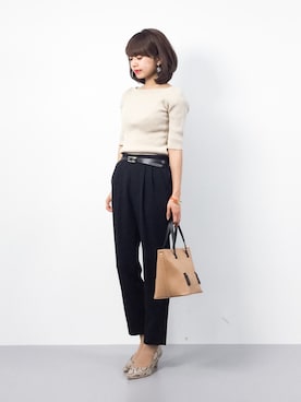 erikoさん（レディース・152cm）の冬コーディネート