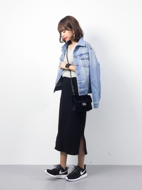 Eriko Zozotown Wegoのデニムジャケットを使ったコーディネート Wear