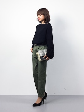 erikoさん（レディース・152cm）の冬コーディネート