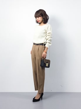 erikoさん（レディース・152cm）の冬コーディネート