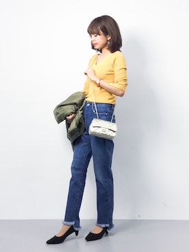 erikoさん（レディース・152cm）の冬コーディネート