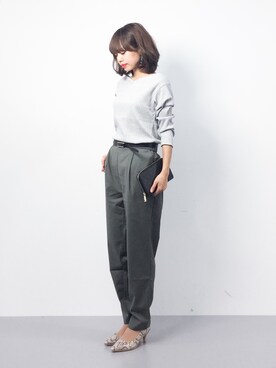 erikoさん（レディース・152cm）の冬コーディネート