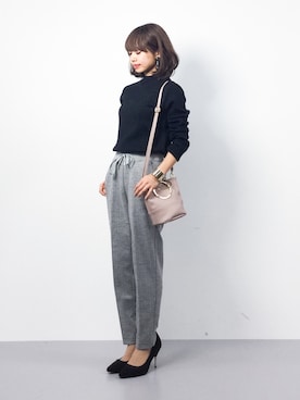 erikoさん（レディース・152cm）の冬コーディネート