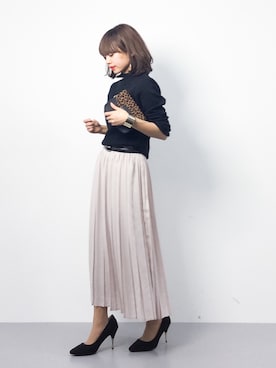 erikoさん（レディース・152cm）の冬コーディネート