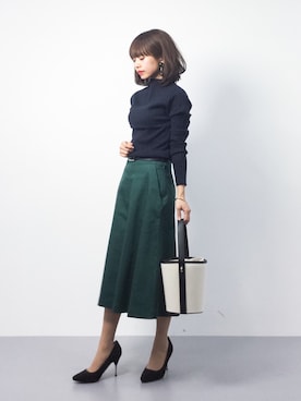 erikoさん（レディース・152cm）の春コーディネート