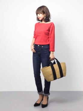 erikoさん（レディース・152cm）の春コーディネート