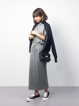 erikoさん（レディース・152cm）の春コーディネート