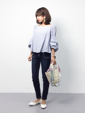 erikoさん（レディース・152cm）の春コーディネート