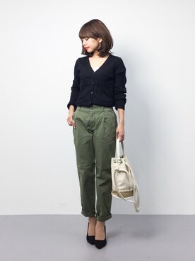 「Miminy Piminy（ミミニー ピミニー）のアイテム（パンプス）」を使った、erikoさん（レディース・152cm）の春コーディネート