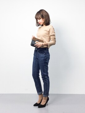 「Miminy Piminy（ミミニー ピミニー）のアイテム（パンプス）」を使った、erikoさん（レディース・152cm）の春コーディネート