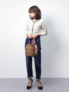 erikoさん（レディース・152cm）の春コーディネート