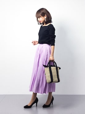 erikoさん（レディース・152cm）の春コーディネート