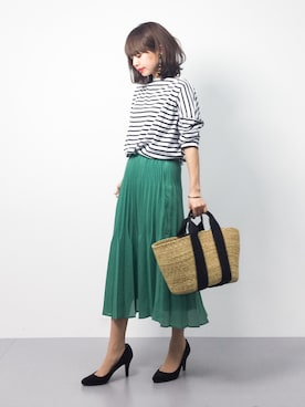 erikoさん（レディース・152cm）の春コーディネート