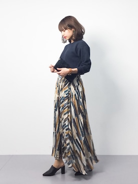 erikoさん（レディース・152cm）の春コーディネート