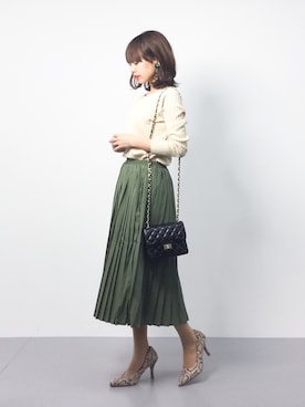 erikoさん（レディース・152cm）の春コーディネート