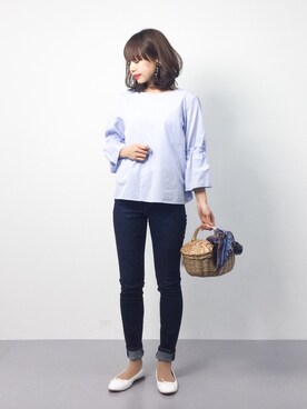 erikoさん（レディース・152cm）の春コーディネート