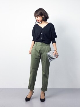 「Miminy Piminy（ミミニー ピミニー）のアイテム（パンプス）」を使った、erikoさん（レディース・152cm）の春コーディネート