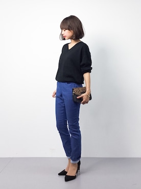 erikoさん（レディース・152cm）の春コーディネート