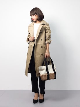 erikoさん（レディース・152cm）の春コーディネート